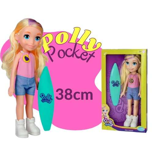 Boneca Mattel - Polly Pocket - Polly Na Van de Surf