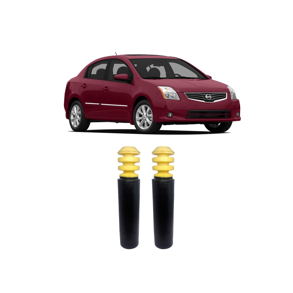 2 Batente Guarda Pó Suspensão Traseira Sentra 2010 2011 2012