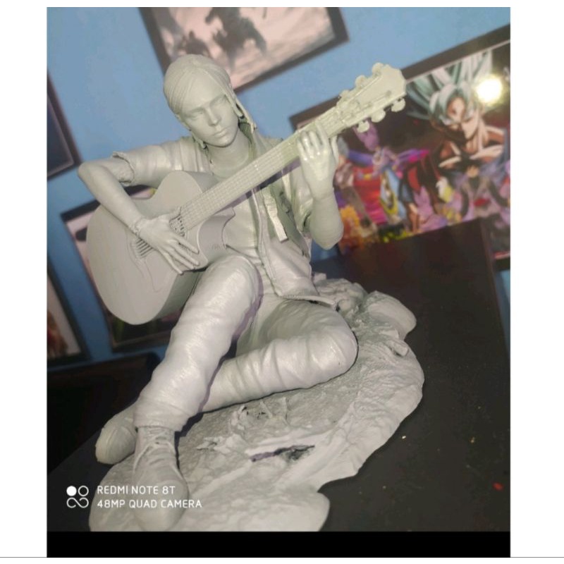 Ellie The Last Of Us Sem Pintura