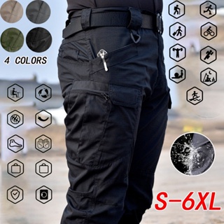 2022 Calça Tática Casual Seca Masculina Slim E Rápida SWAT Multi-Pockets Respirável/Exterior