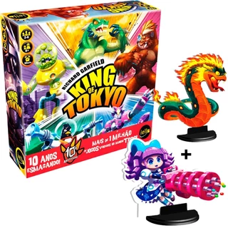 King Of Tokyo Jogo De Tabuleiro Devir Board Game Português