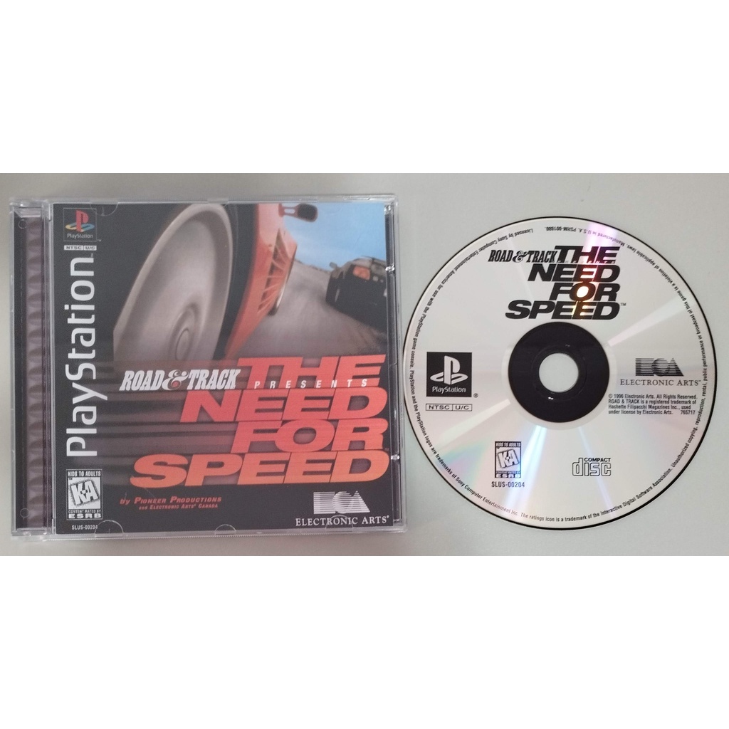 Road & Track Presents: The Need For Speed - PlayStation 