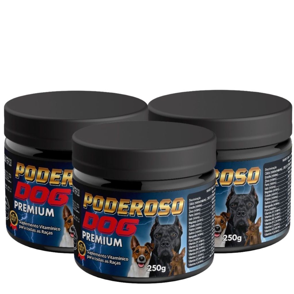 Vitamina Para Cachorro Poderoso Dog Premium