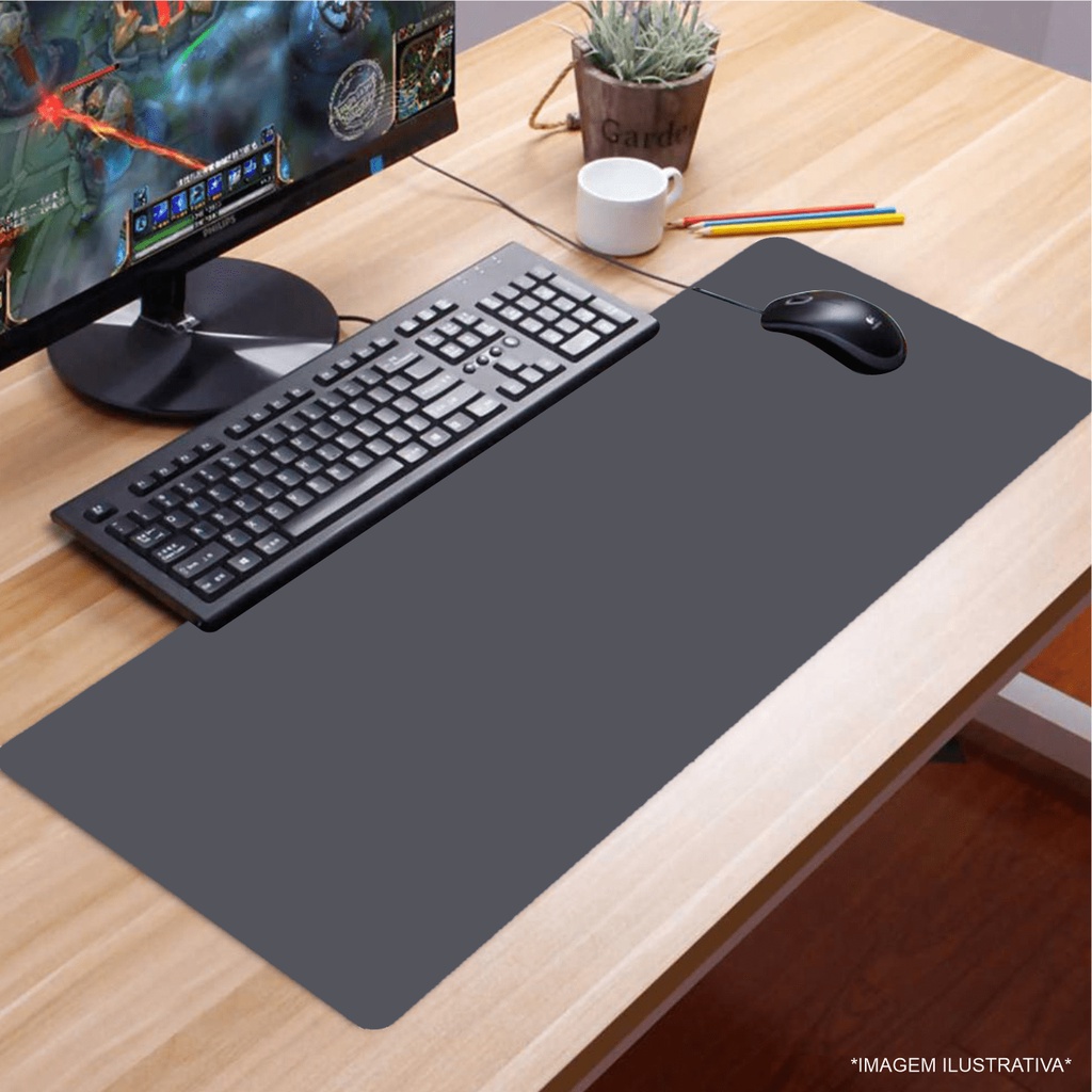 Mousepad Cinza na Black Friday 2025 | BuscaProdutos