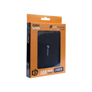 SSD 2,5"Sata lll 6Gb 240Gb Preto - Oex