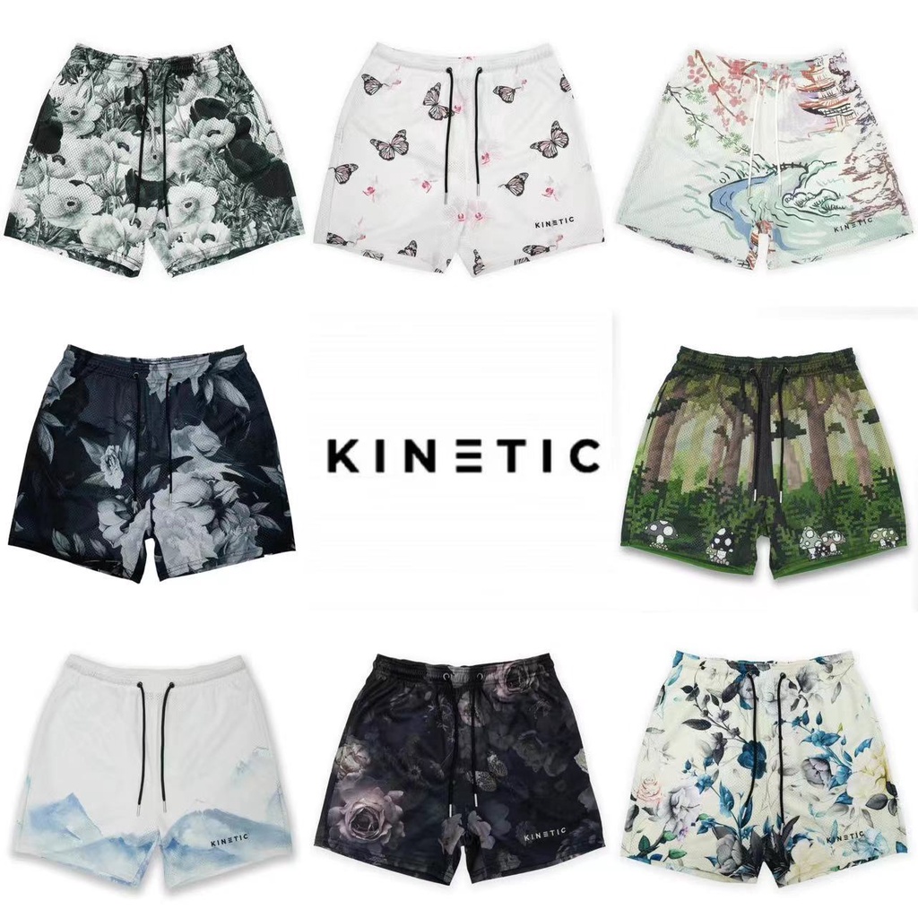 kinetic American Street Wear shorts Cinéticos De Corrida