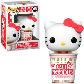 FUNKO POP HELLO KITTY X NISSIN - HELLO KITTY IN NOODLE CUP 46 NOVO ORIGINAL