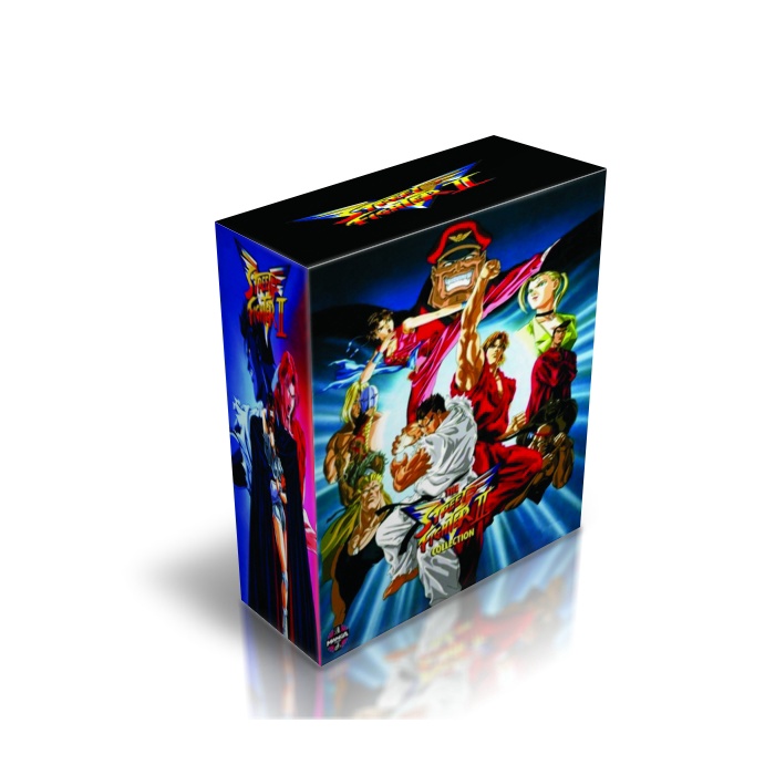 DVD Box Street Fighter Victory + Street Fighter 2 Filme Animado