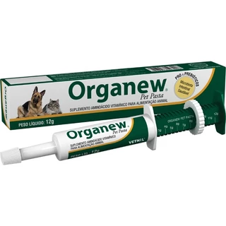 Suplemento Vitamínico Organew Forte Probiótico + Prebiótico Pasta 12g