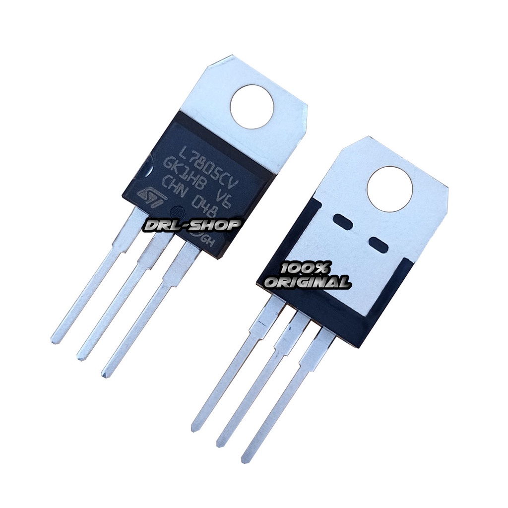 Kit 4 L7805 Regulador Tensão 5v LM7805 100% Original ST