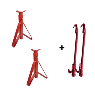 2 Cavaletes automotivos + Encolhedor de molas 1 garra em Oferta na Shopee