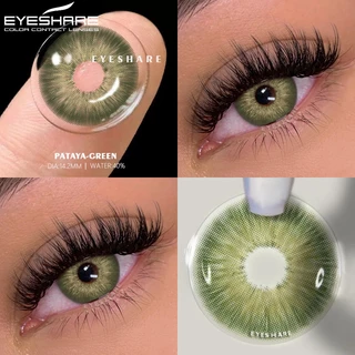 EYESHARE Lentes De Contato Coloridas 2pcs Contatos Coloridos Para Maquiagem De Cosméticos Brown Eyes em Oferta na Shopee