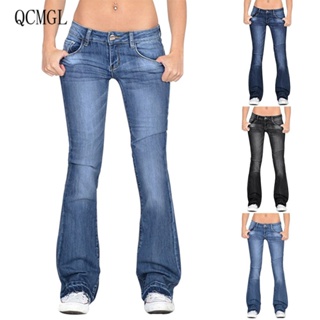 Calça jeans best sale cos baixo feminina