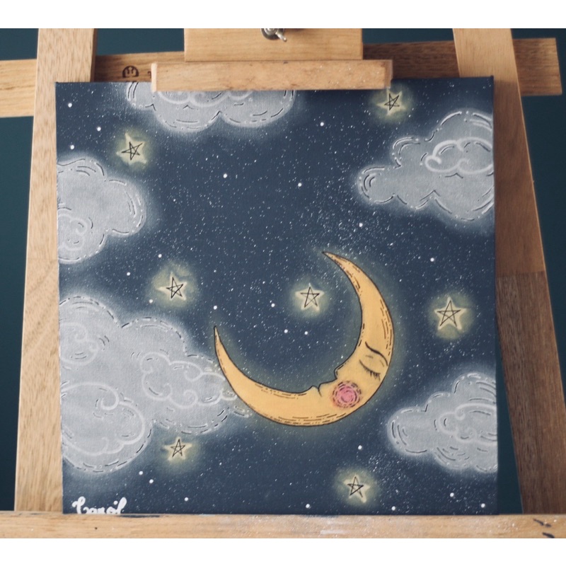 Tela/quadro Lua | Shopee Brasil
