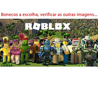Boneca Roblox - Vitória Mineblox + Chaveiro