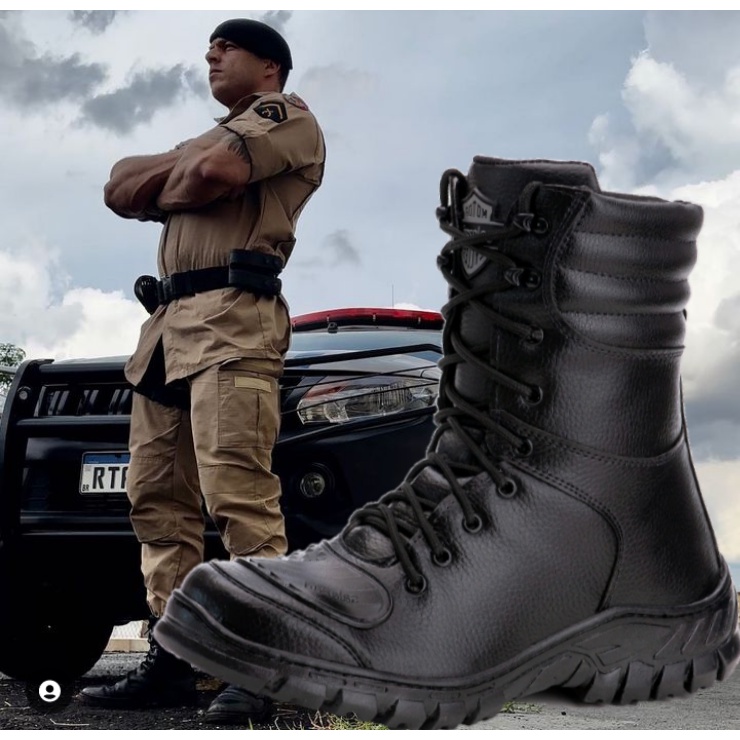 Bota deals policial masculina