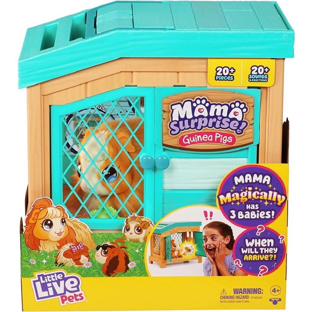 Pelucia Little Live Pets Mama Surprise Casinha F0100 - Fun