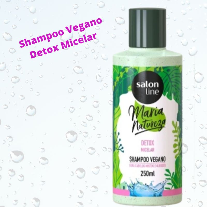 Maria Natureza Shampoo Vegano Detox Micelar – CurlyGui Store