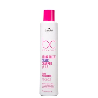 Shampoo Matizador Schwarzkopf Professional BC Bonacure Clean Performance Color Freeze Silver 250ml