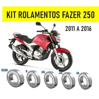 Kit Rolamentos Fazer 250