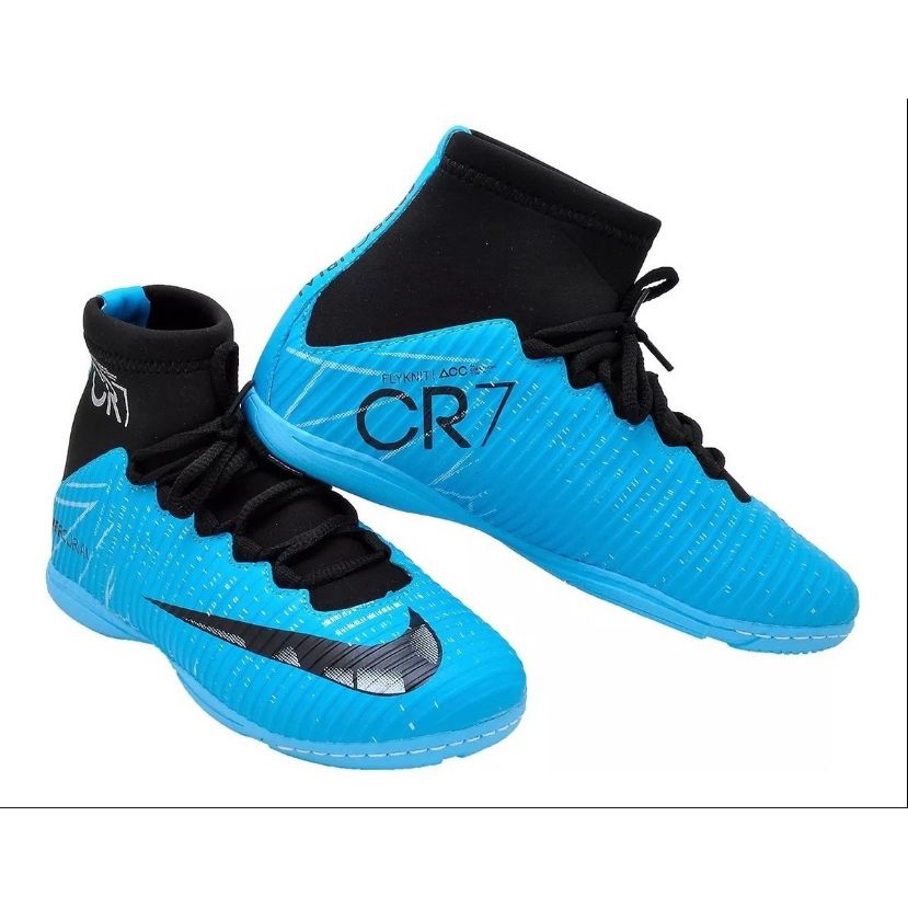 Tenis futsal sale cr7 preto