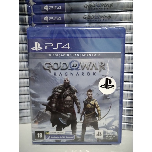 Jogo God Of War Ragnarök Edição de lançamento - PS4 Jogo God Of