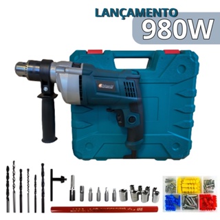 Furadeira De Impacto 13mm 980w Auto Reverso Mega Oferta