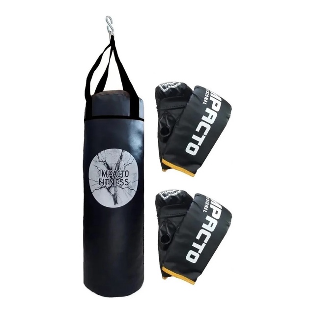 Saco De Boxe 90 Cm Profissional 2- Luva Bate Saco (cheio) | Shopee Brasil