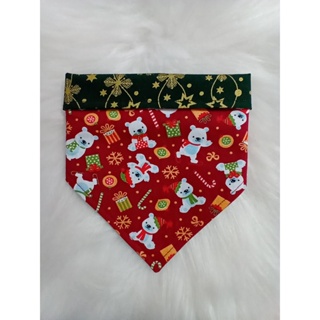 Oblee Marketplace  Bandana para pet de Natal Ursos fofinhos