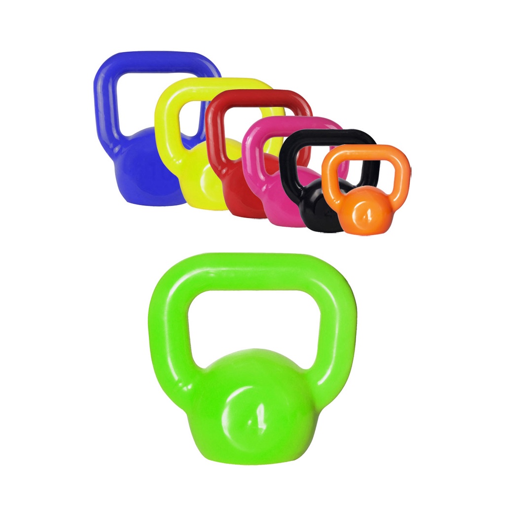 Kettlebell de 20kg Emborrachado da TURBO FITNESS - TURBO FITNESS