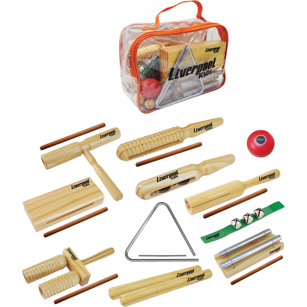 Musicalização Infantil Kit Instrumentos KIT INF03 Liverpool