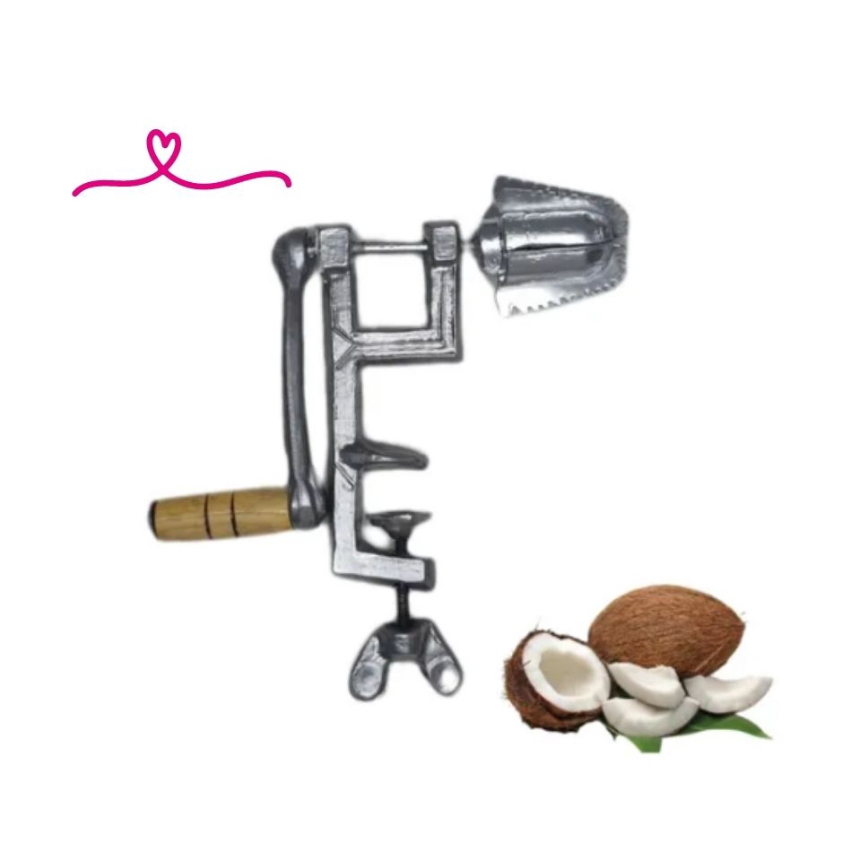 Ralador Raspador Manual De Coco Cocada Tapioca Alumínio Top | Shopee Brasil
