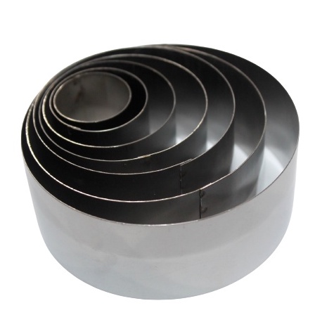 Jogo de Aro Cortadores redondo(inox) 7 peças