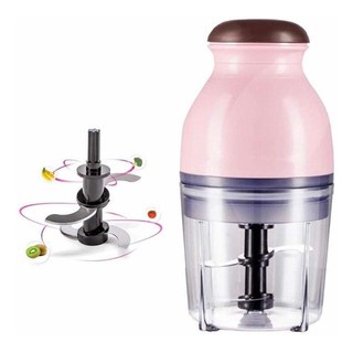 Mini Moedor Elétrico De Carne Alimentos Frutas Alho Gelo Top