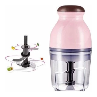 Mini Moedor Elétrico De Carne Alimentos Frutas Alho Gelo Top