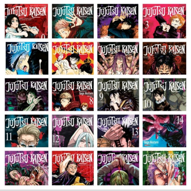 Mangá Jujutsu Kaisen - Batalha de Feiticeiros.