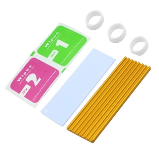 Dissipação De Calor De Alumínio Para Dissipador 3mm/6mm De Espessura NVME NGFF M . 2 SATA PCI-E SSD