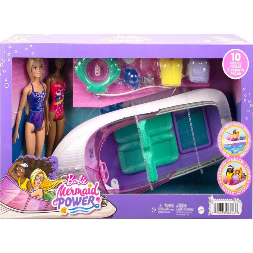 Barbie sales yacht toy