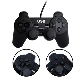 Controle Joystick USB Games Retro Computador PC Gamer PS2 Raspberry