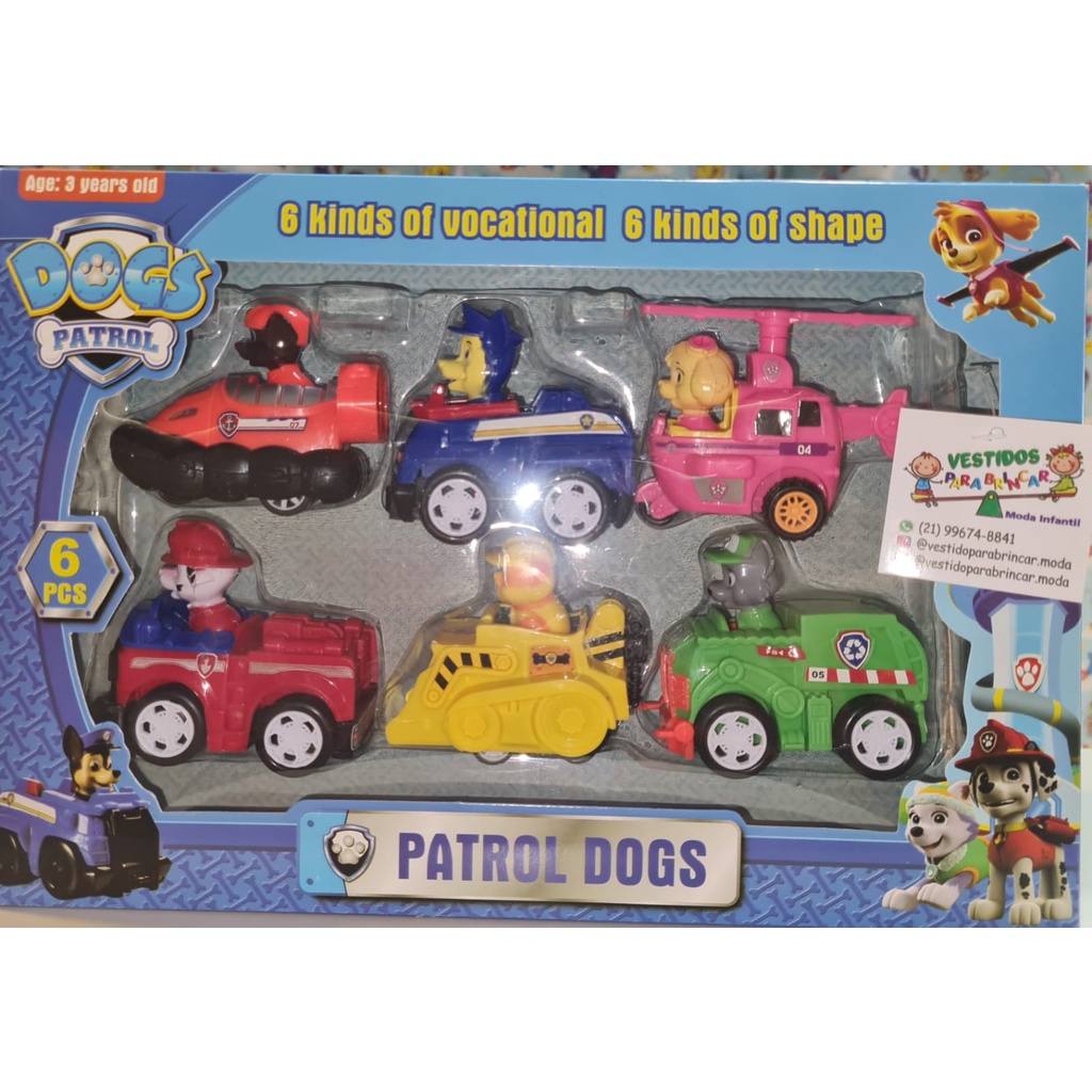 Kit Carros Patrulha Canina | Shopee Brasil