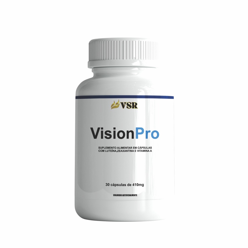 01 Pote Vision Pro 410mg 30 Cápsulas Suplemento Alimentar | Shopee Brasil