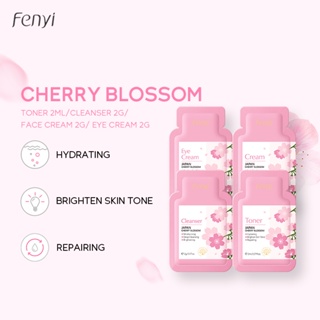 Fenyi Cherry Blossom Creme Clareador Controle De Óleo Sardas Hidratante Suavizar Pele 2g
