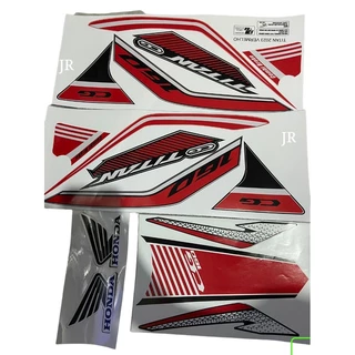 KIT FAIXAS ADESIVOS TITAN 160 2021/2022/2023 MODELO NOVO COMPLETO !!!