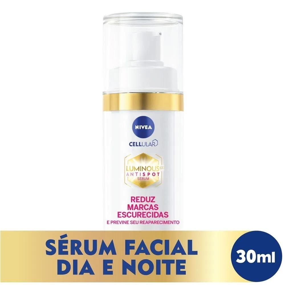 Serum Facial Dia E Noite Nivea Cellular Luminous Antispot 30ml Shopee