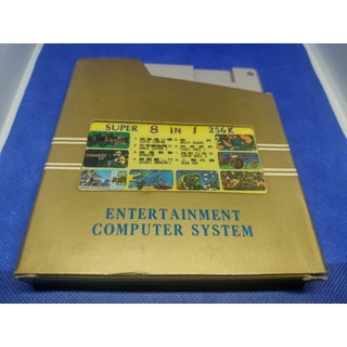 Lendário cartucho de 8 jogos da Raposinha Nintendo Nes