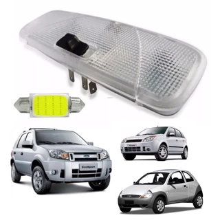Lanterna Luz de Teto + Lampada Led Ford Fiesta 2001 2002 2003 2004 2005 2006 2007 2008 2009 2010 2011 2012 2013