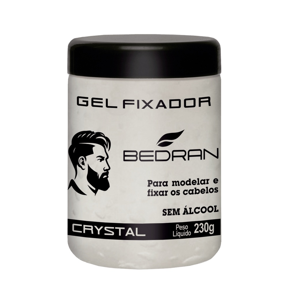 Gel Fixador Bedran Crystal 230g | Shopee Brasil