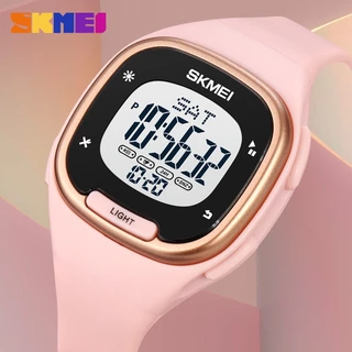 SKMEI 1959 Relógio Eletrônico Multifuncional Esportivo Moda Pequeno Casal Impermeável