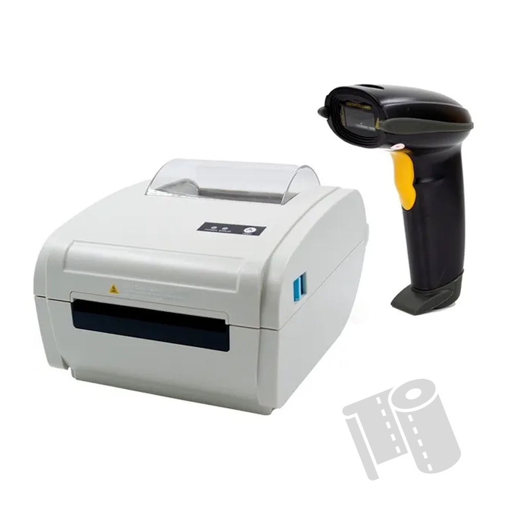 Therma Label printer /Impresora outlets térmica código del barras