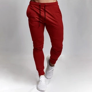Calça Academia Jogger Moletom Masculino De Liso Quentinho Cordão Ajustável